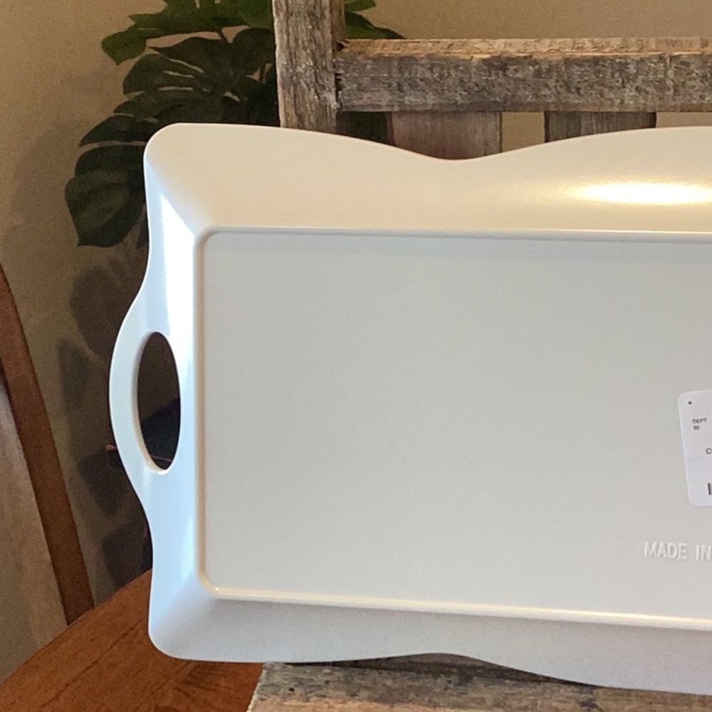 Floral & Bird Melamine Serving Tray - Picture 5 of 5